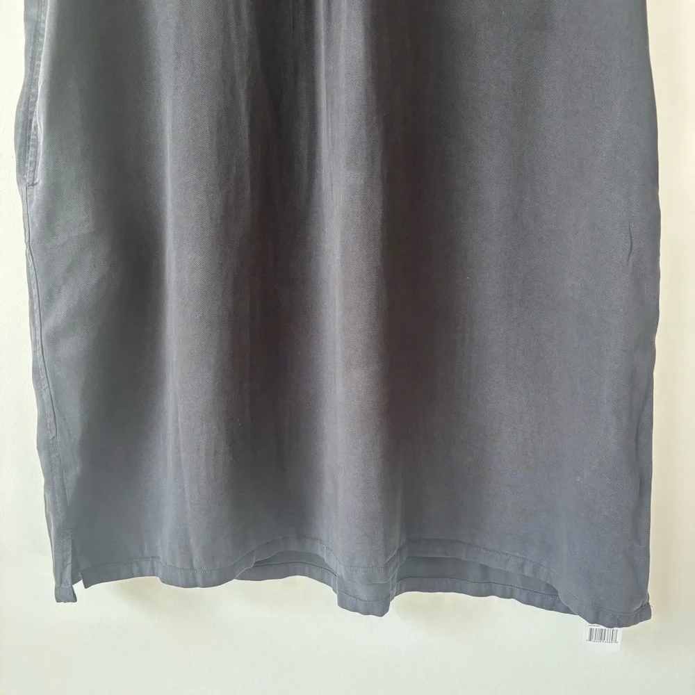 Gap Shadow Grey Short Sleeve T-shirt Mini Dress NWT